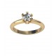 Złoty pierścionek zaręczynowy z brylantami KOD PRODUKTU: PZ 359