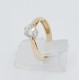 Złoty pierścionek zaręczynowy z brylantem KOD PRODUKTU: PZ 507