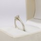 Złoty pierścionek zaręczynowy z brylantami KOD PRODUKTU: PZ 094