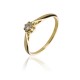 Złoty pierścionek zaręczynowy z brylantem KOD PRODUKTU: PZ 182